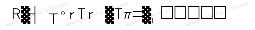  RegularTrueType字体转换